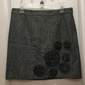 LOFT Black and white skirt!
